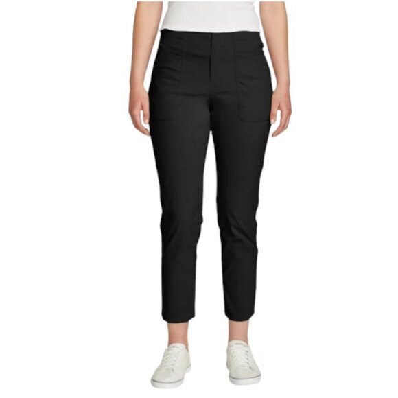 NEW Eddie Bauer Horizon Straight Ankle Pant | Black - Picture 1 of 9